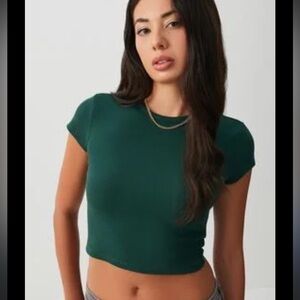 (4) Zara Crop Top